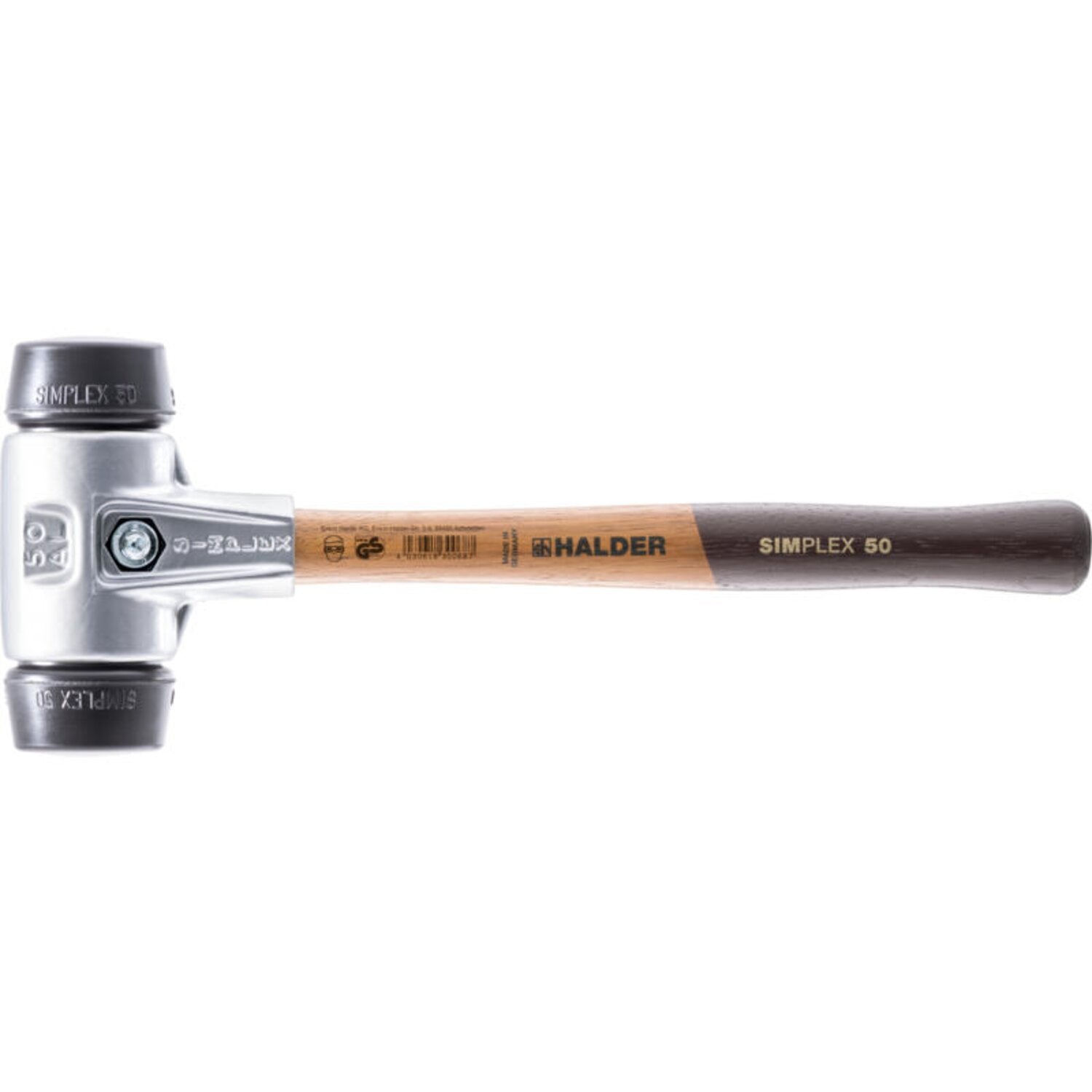 Halder mallet Simplex soft face rubber 350mm long