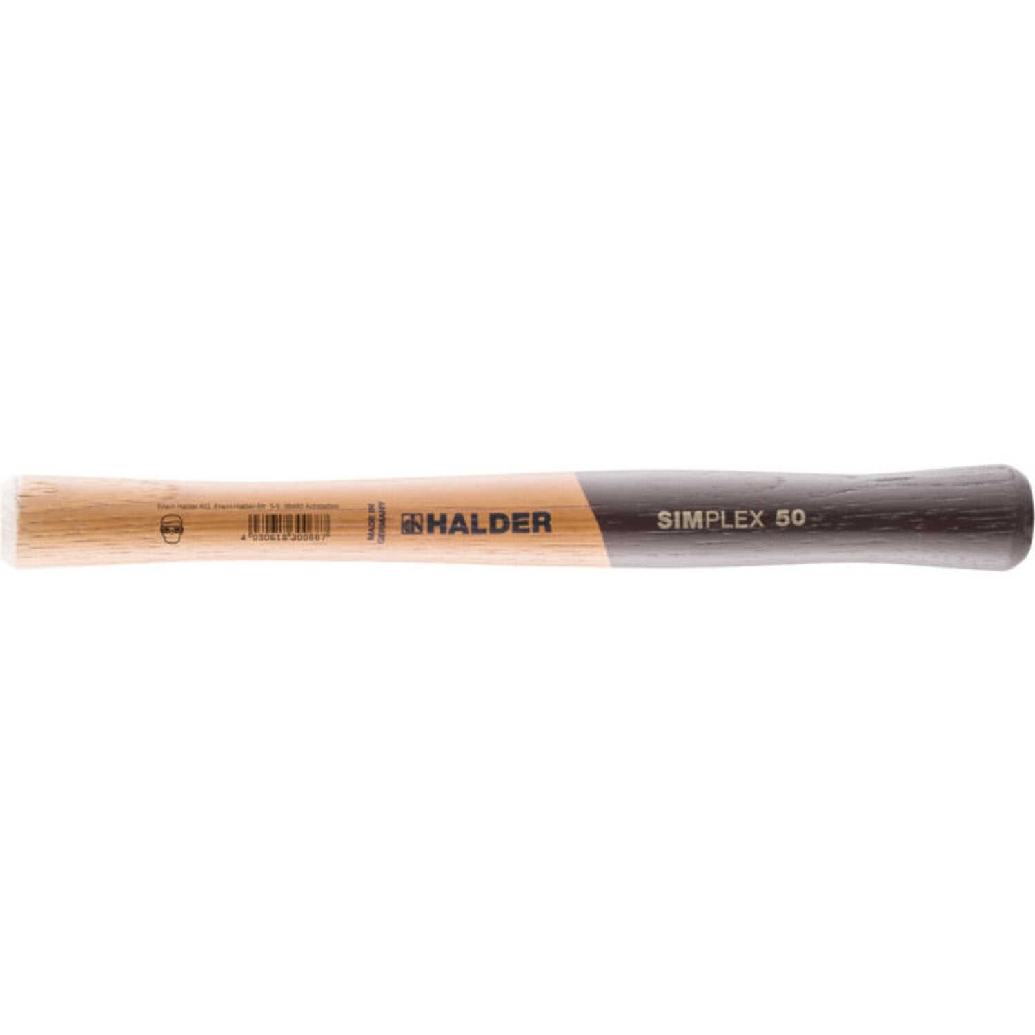 Halder wooden handle 80mm Simplex