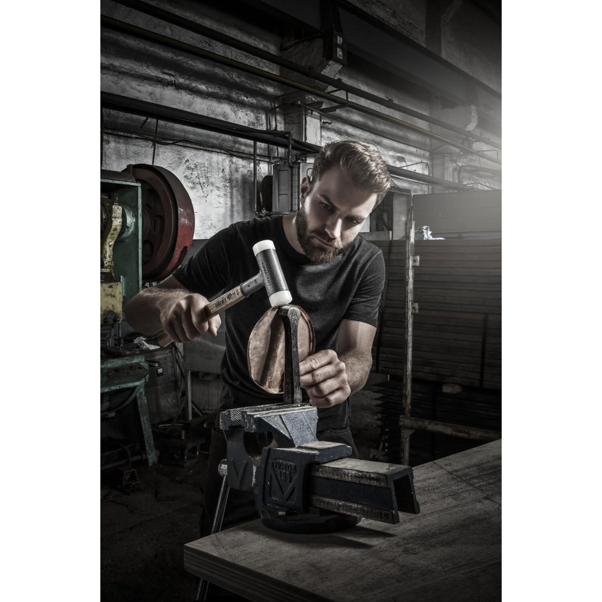 Halder mallet non rebound Supercraft soft face 300mm long