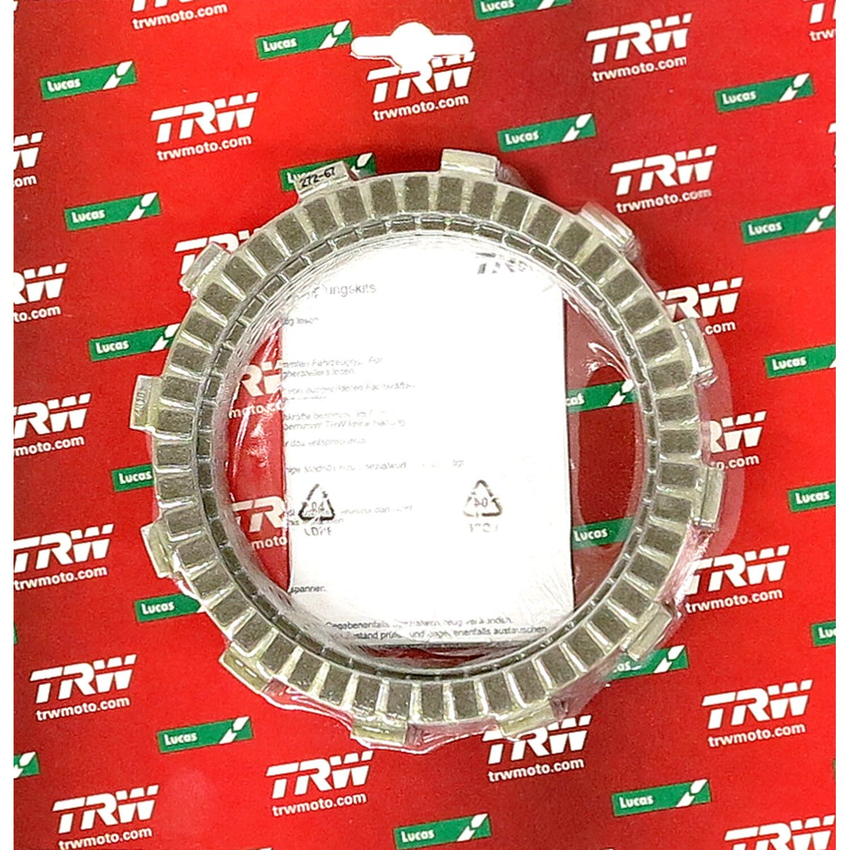 TRW clutch plate kit frictions discs