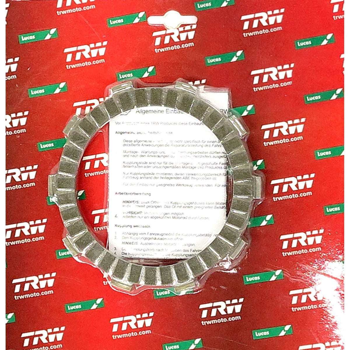 TRW clutch plate kit frictions discs