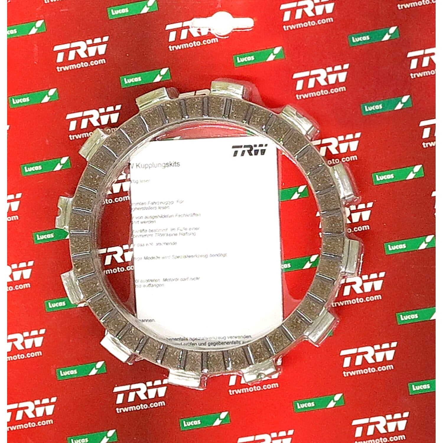 TRW clutch plate kit frictions discs