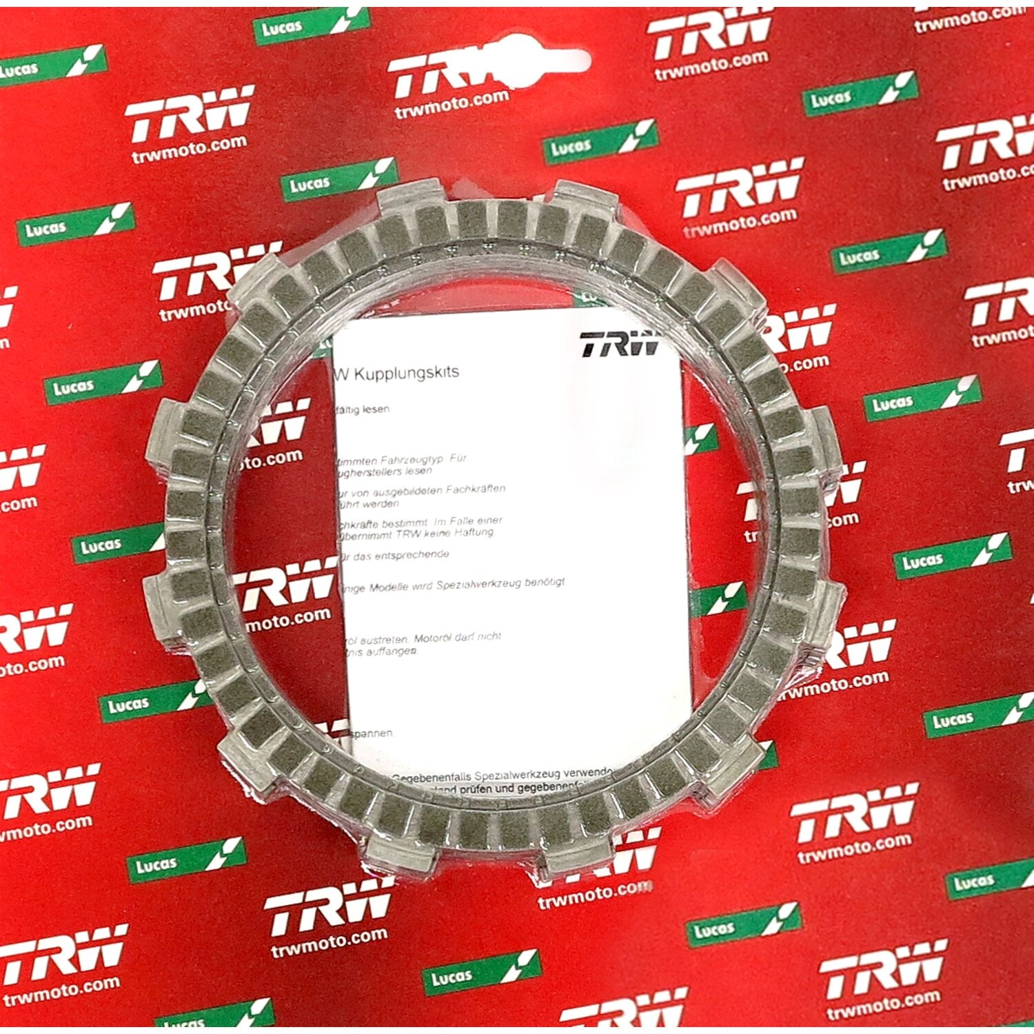 TRW clutch plate kit frictions discs