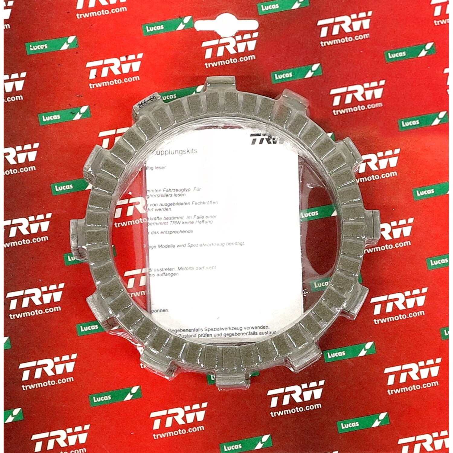 TRW clutch plate kit frictions discs