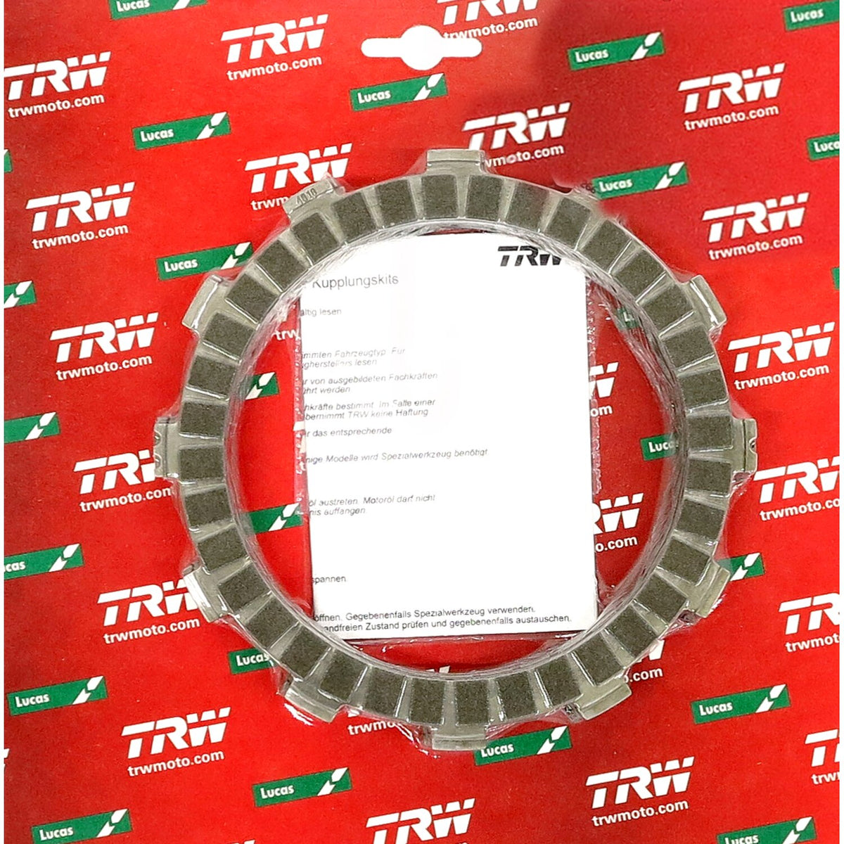 TRW clutch plate kit frictions discs