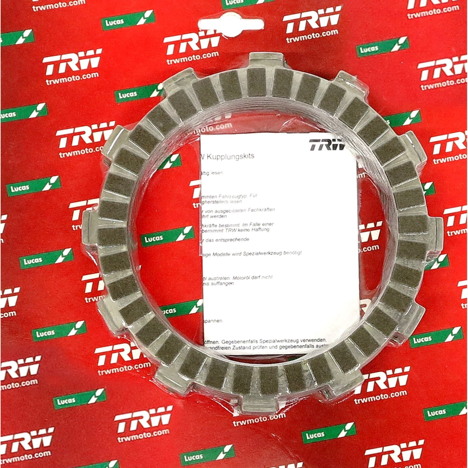 TRW clutch plate kit frictions discs