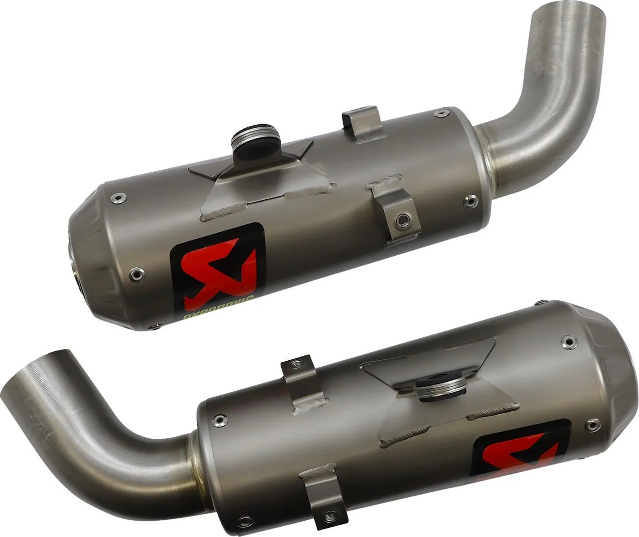 Akrapovic Slip-On Line Ljuddämpare i Titan - ECE Väglaglig
