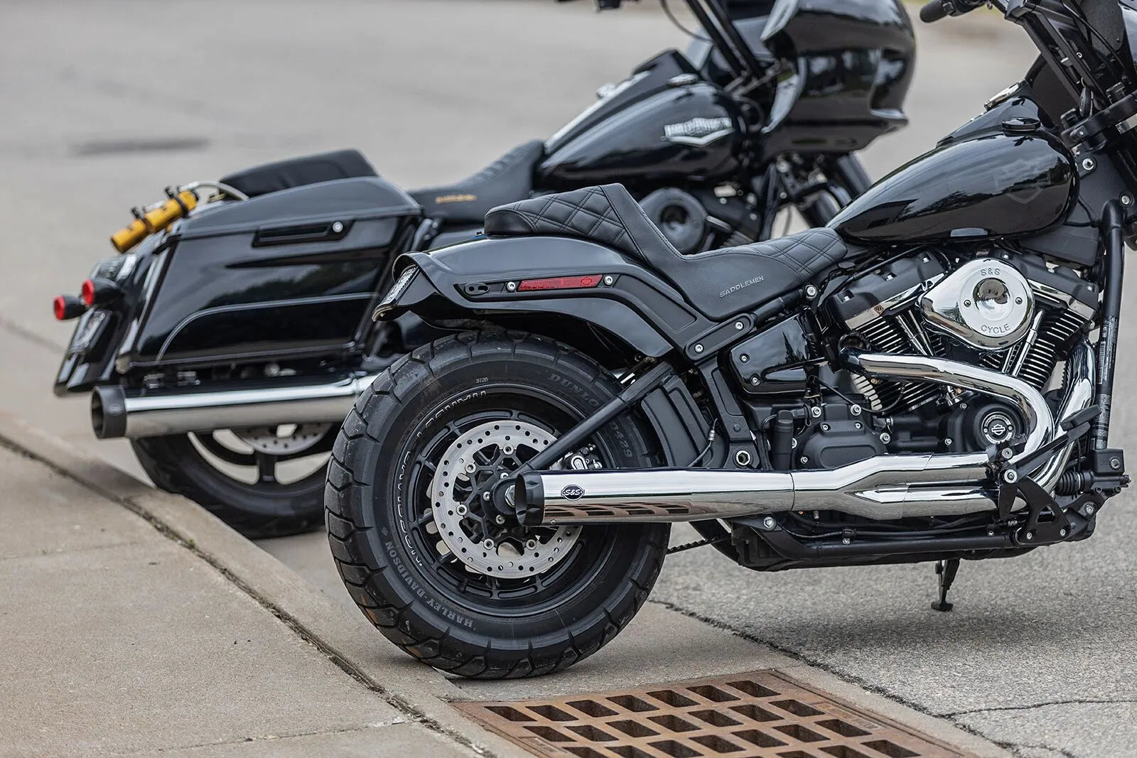 S&S Cycle SuperStreet 2:1 Avgassystem