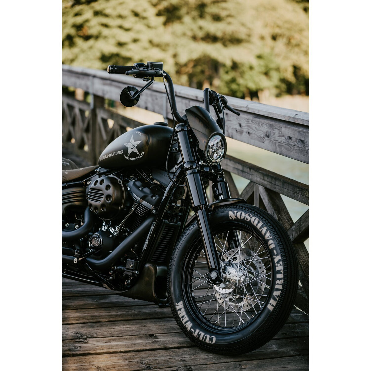 Cult-Werk headlamp mask Custom - Gloss black
