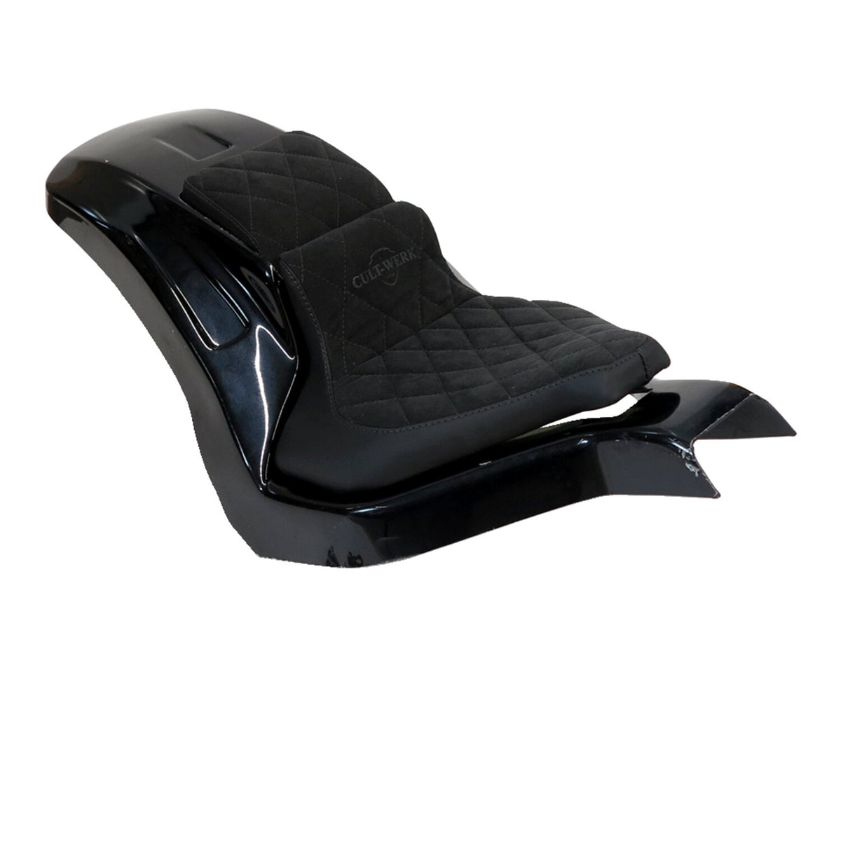 Cult-Werk Softail wide fender kit 'Racing' - 2-up seat