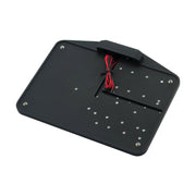 CPV license plate holder only w/LED PlateLight EU - Black
