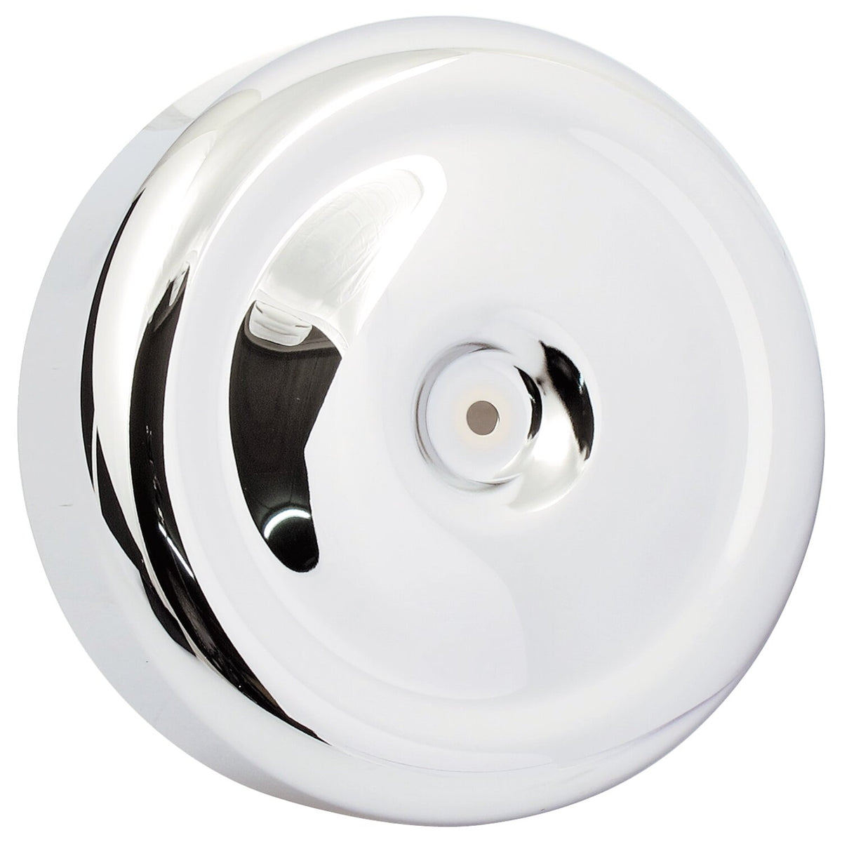 Mikuni HSR42 air cleaner cover (w/o cut-out) - Chrome