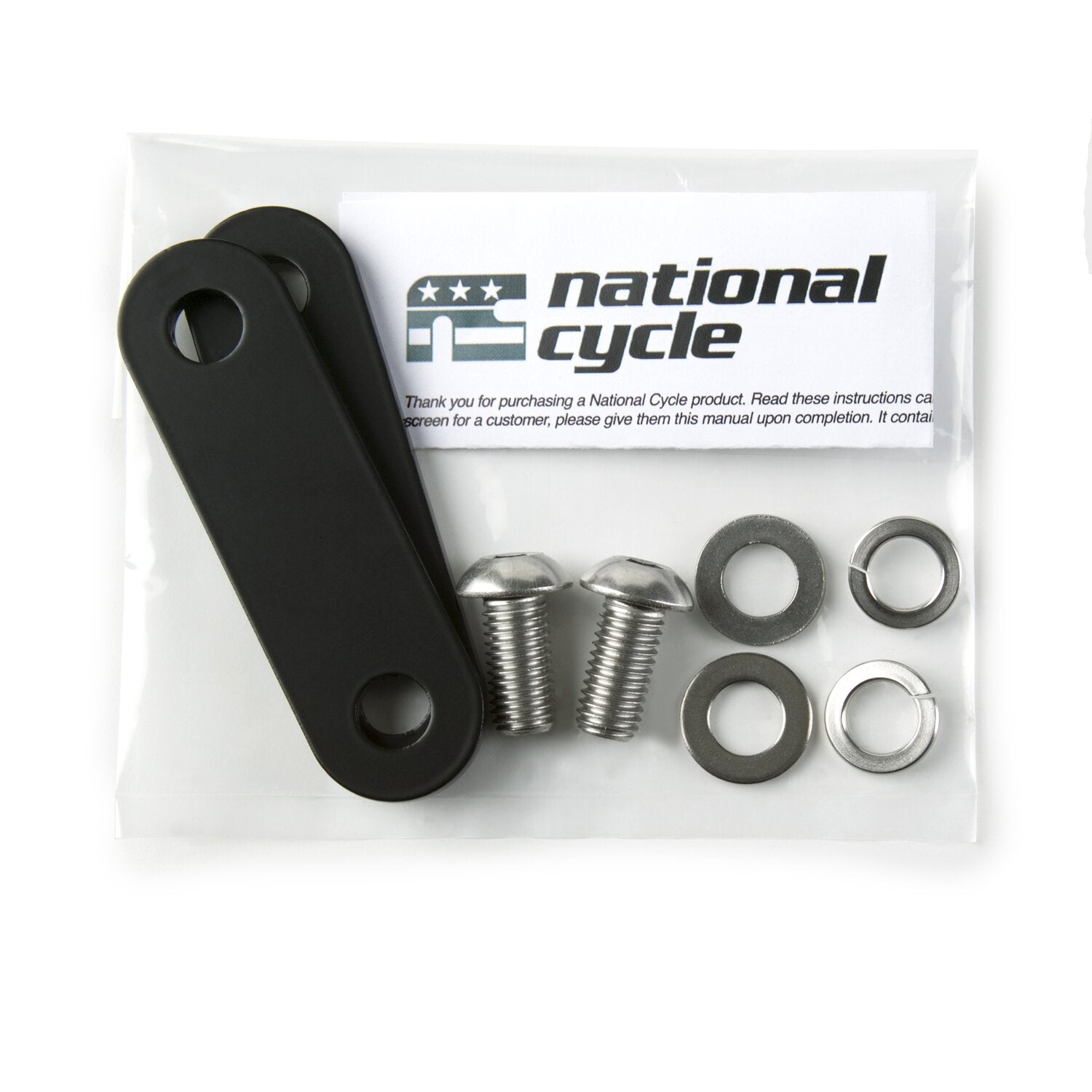 National Cycle Paladin® Comfort bars mount kit 76mm black