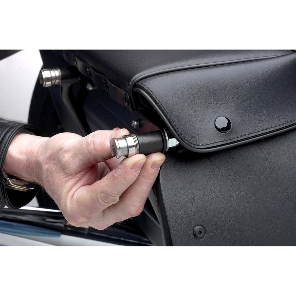 Cycle Visions BareBack quick mount saddlebag system