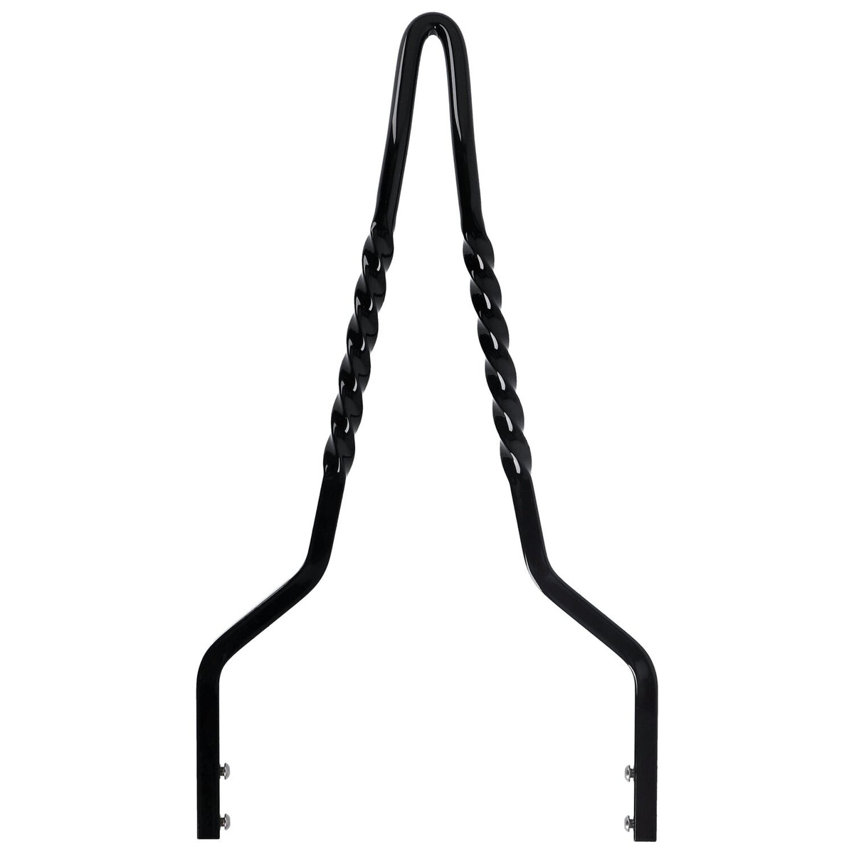 Cycle Visions Twisted Stick sissy bar 18" black