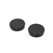 Killer Custom fork tube cap bolt cover set - Black - 2-piece
