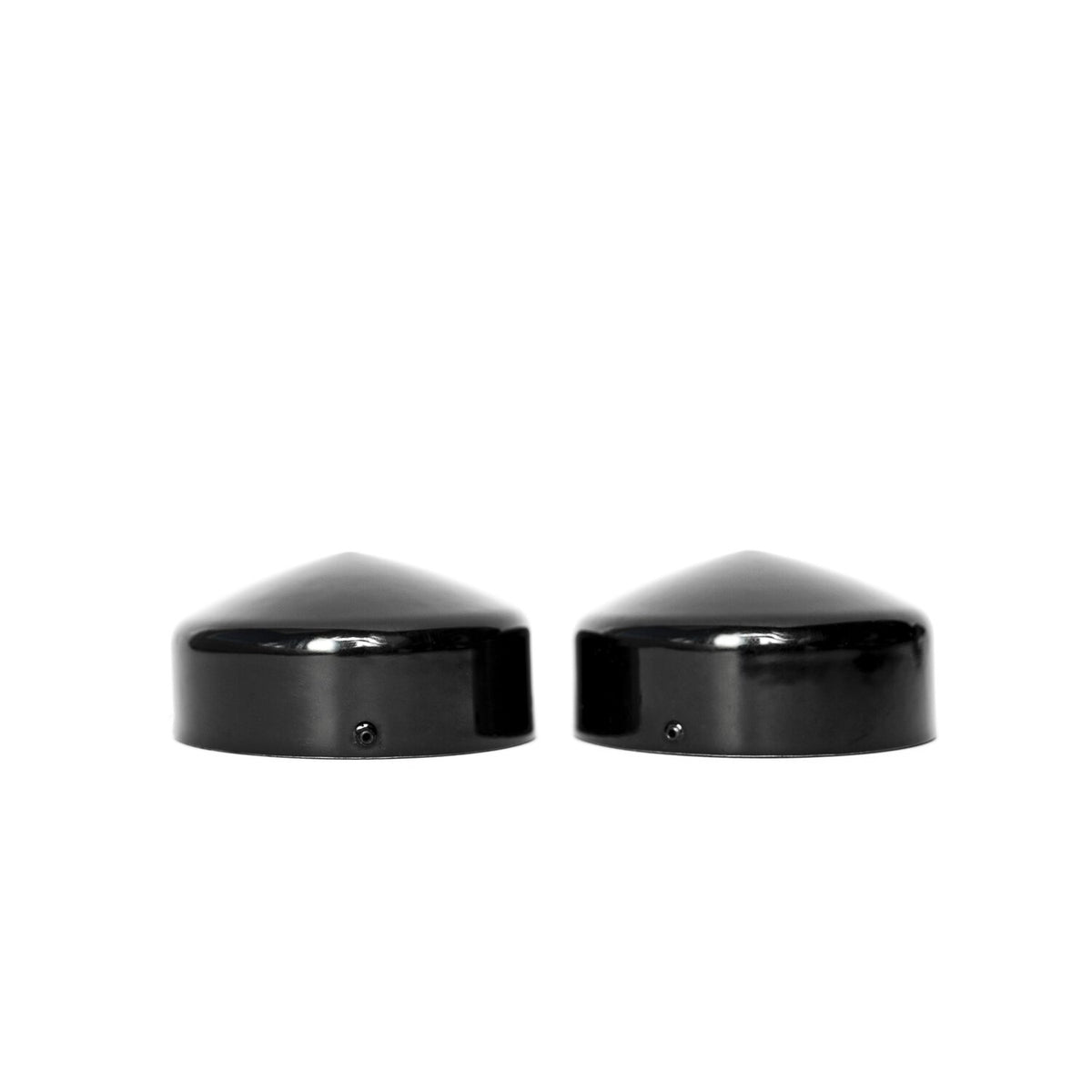 Killer Custom fork tube cap bolt cover set - Black - 2-piece