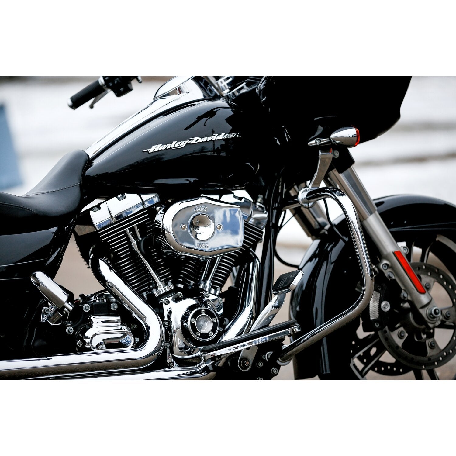 S&S Stealth Tribute air cleaner kit - Chrome