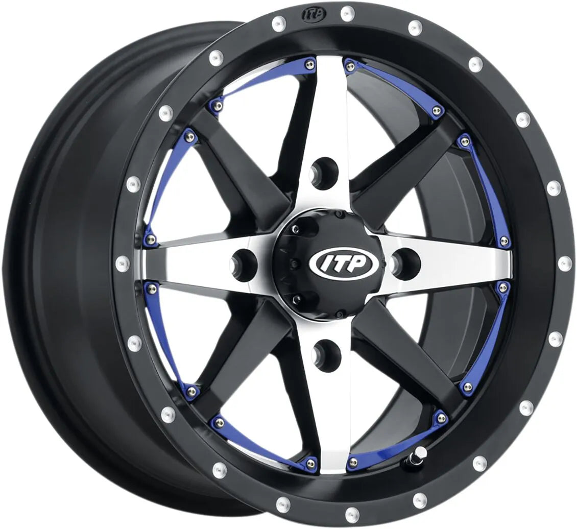 Itp Cyclone Wheel - Black, Machined, Matte - 14"