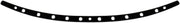 Memphis Shades Stainless Steel Windshield Trim