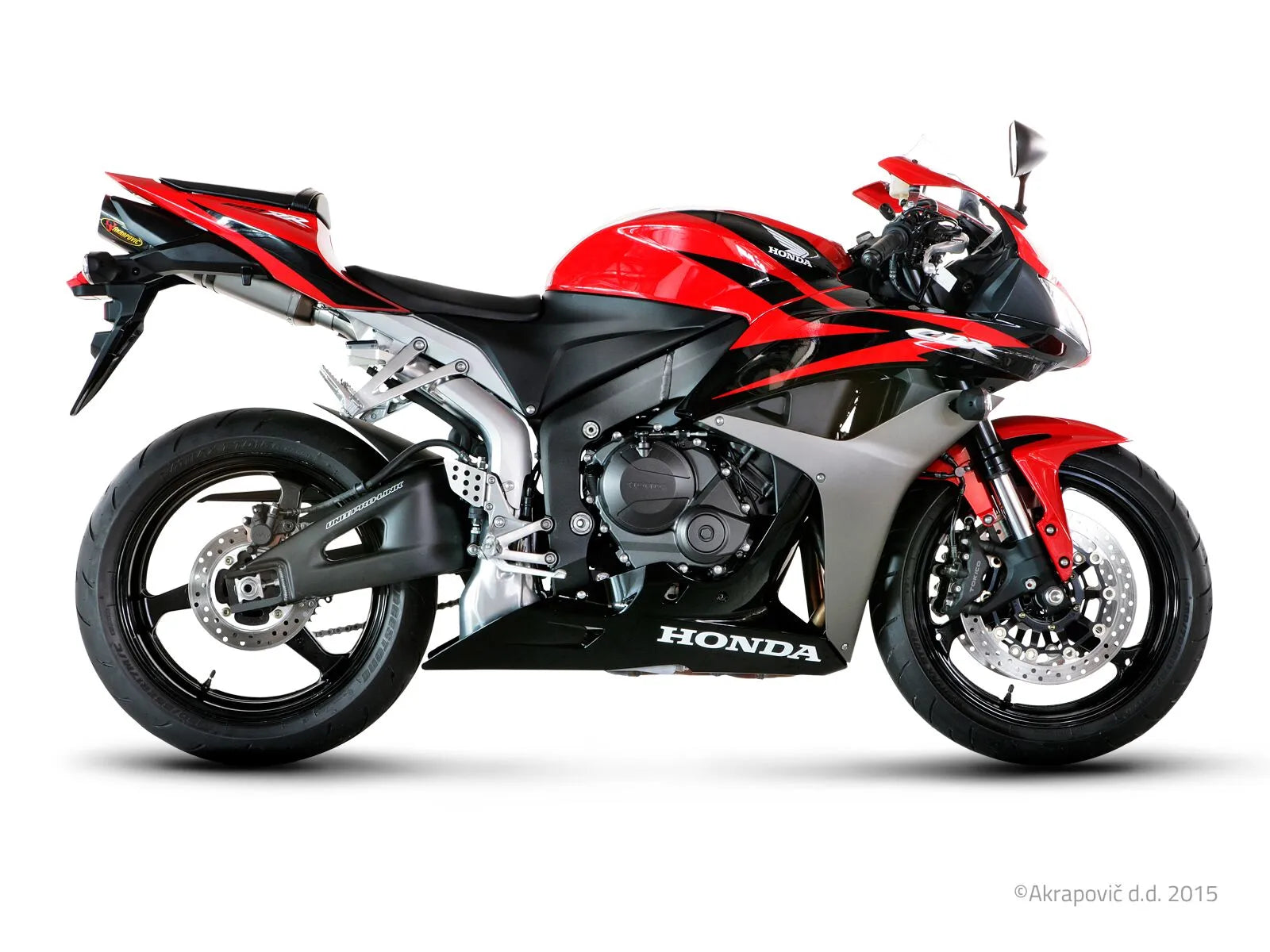 Akrapovic Slip-on Line Ljuddämpare För Street Bikes - ECE Väglaglig
