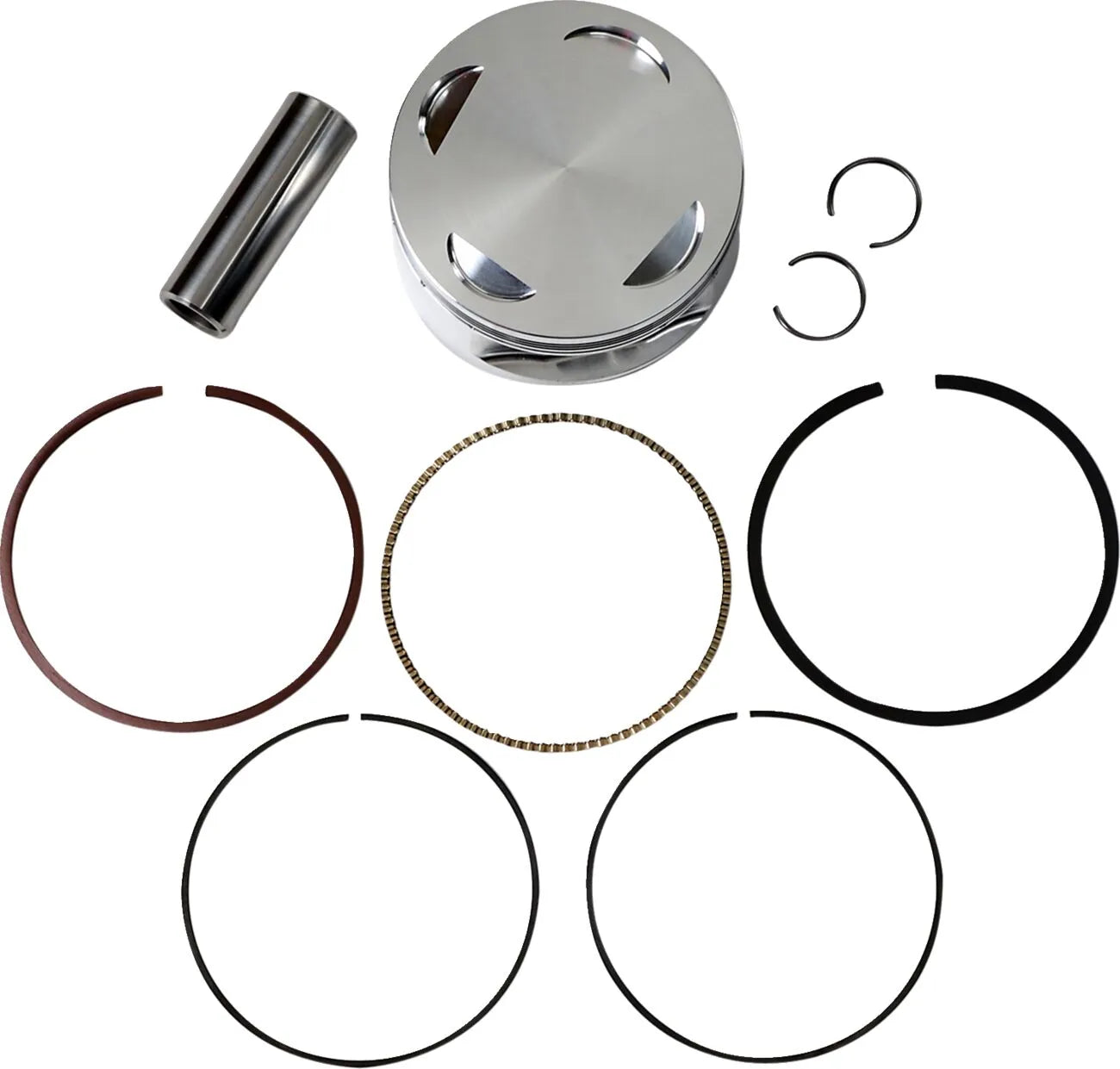 Je Pistons JE Series Piston Kit for 650cc 101mm Bore