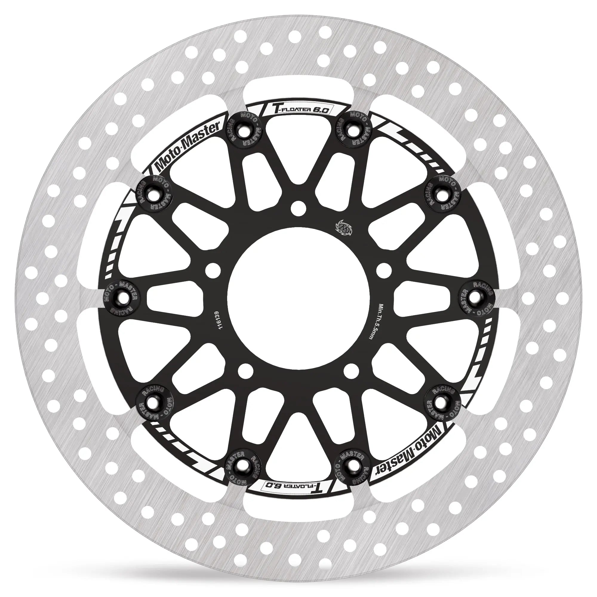 Moto-master Halo T-floater Bromsskiva 320mm - Fram
