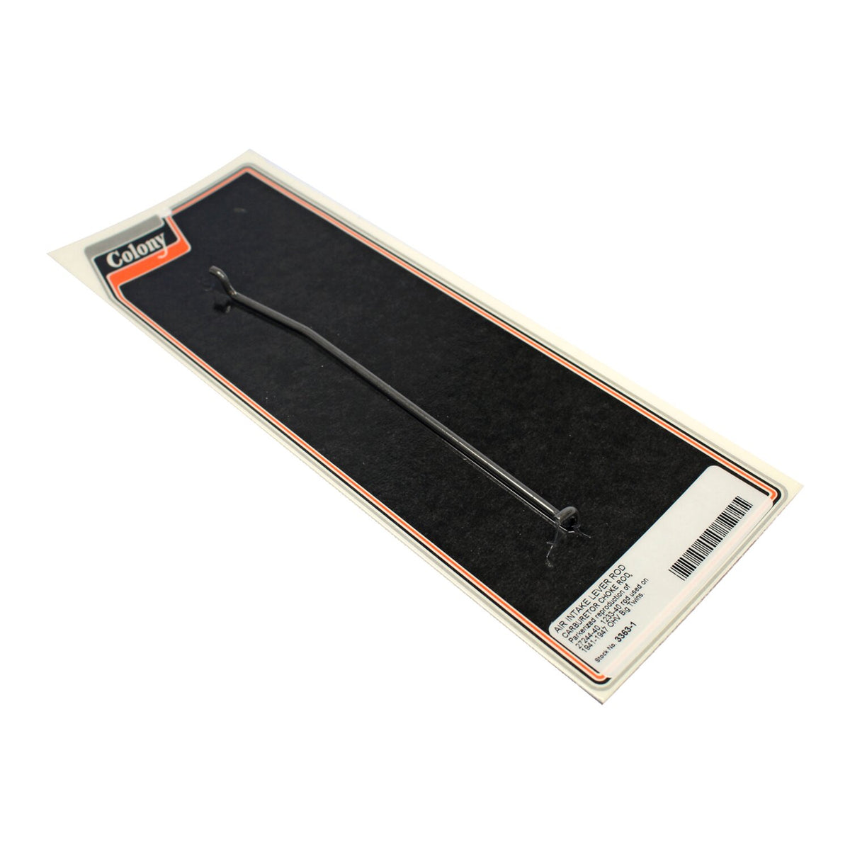 Colony air intake lever rod - Black