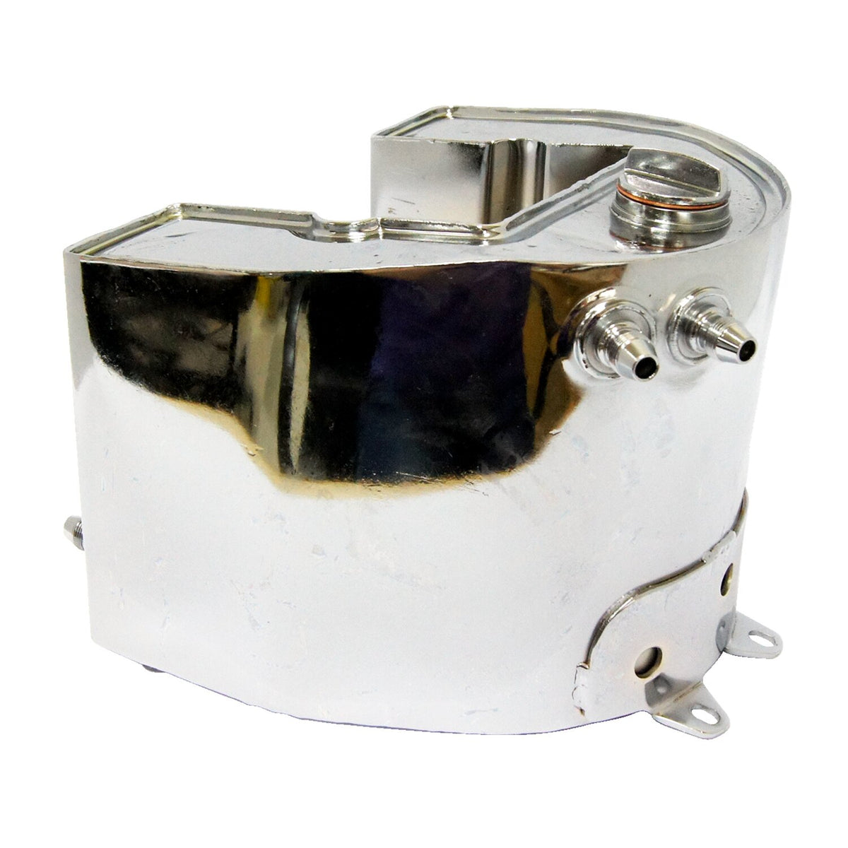 MCS Oil tank horseshoe top fill - Chrome