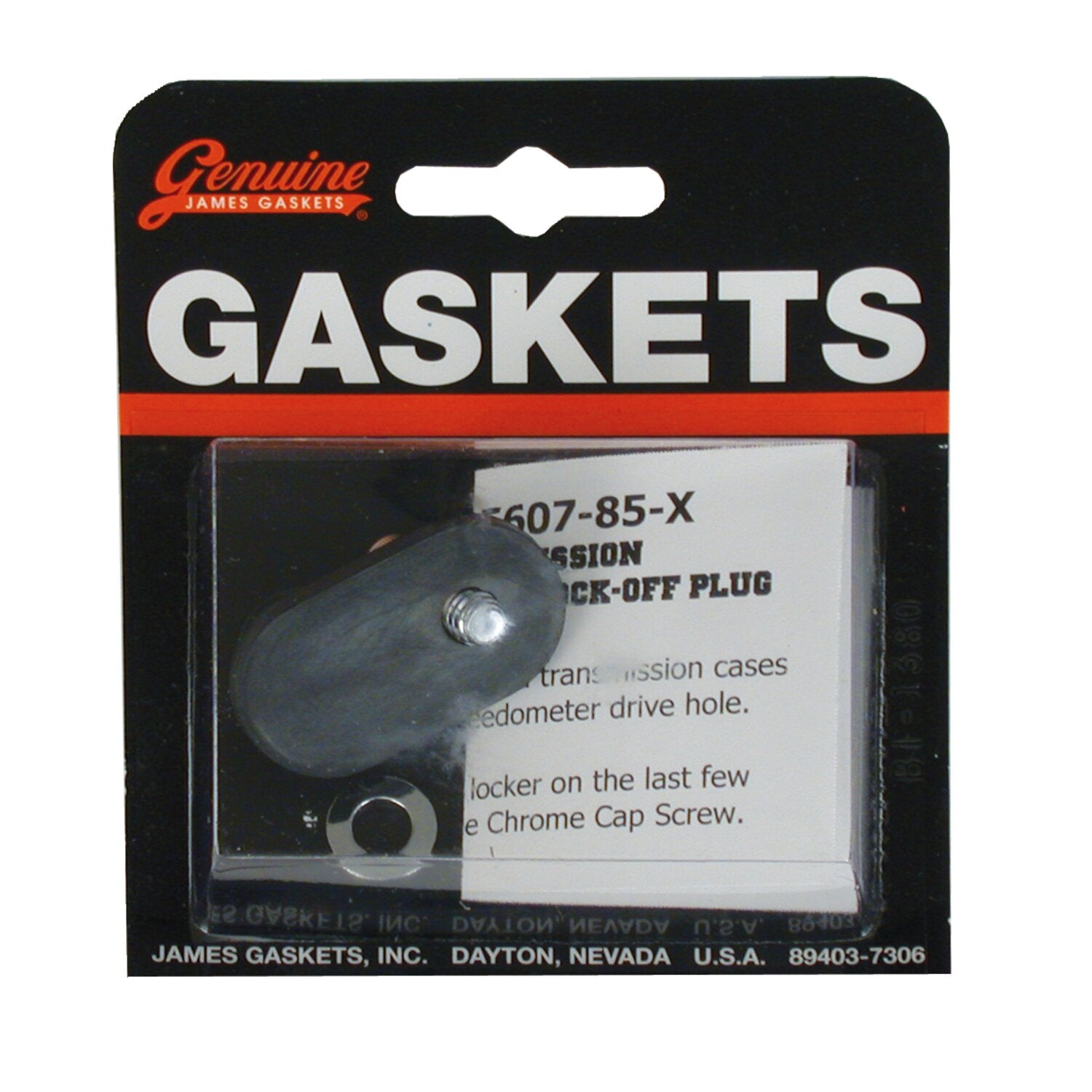 James Gaskets James speedo drive block-off plug & bolt kit