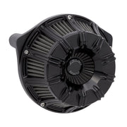 Arlen Ness inverted air cleaner kit '10-Gauge' - All black