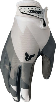 Thor Launchmode Gloves - Gray/Off-White