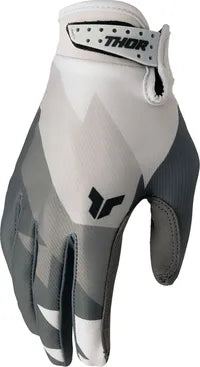 Thor Launchmode Gloves - Gray/Off-White
