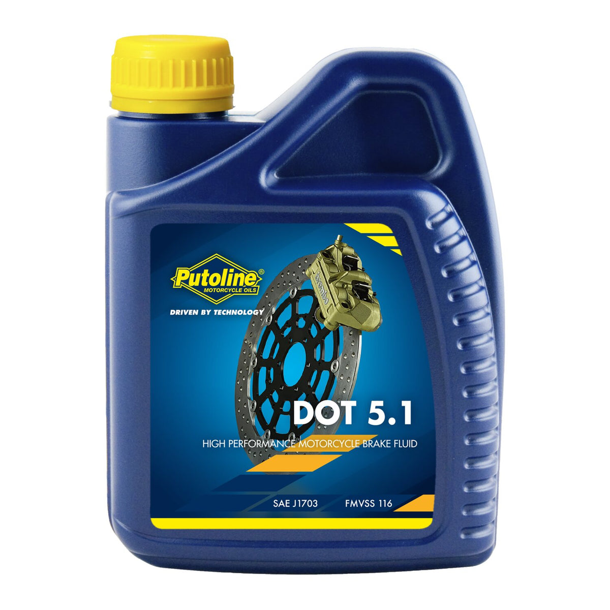 Putoline DOT 5.1 brake fluid - 500cc
