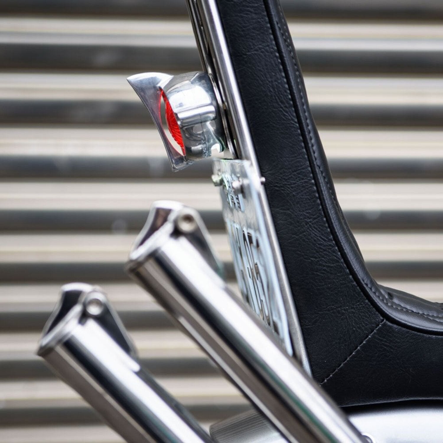 Motone Cuda taillight - Polished no bracket - ECE