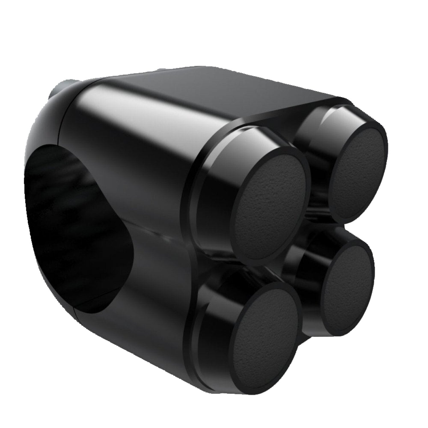 Motone micro switch with 4 buttons - Black