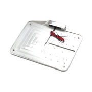 CPV license plate holder only w/LED PlateLight EU - Polished