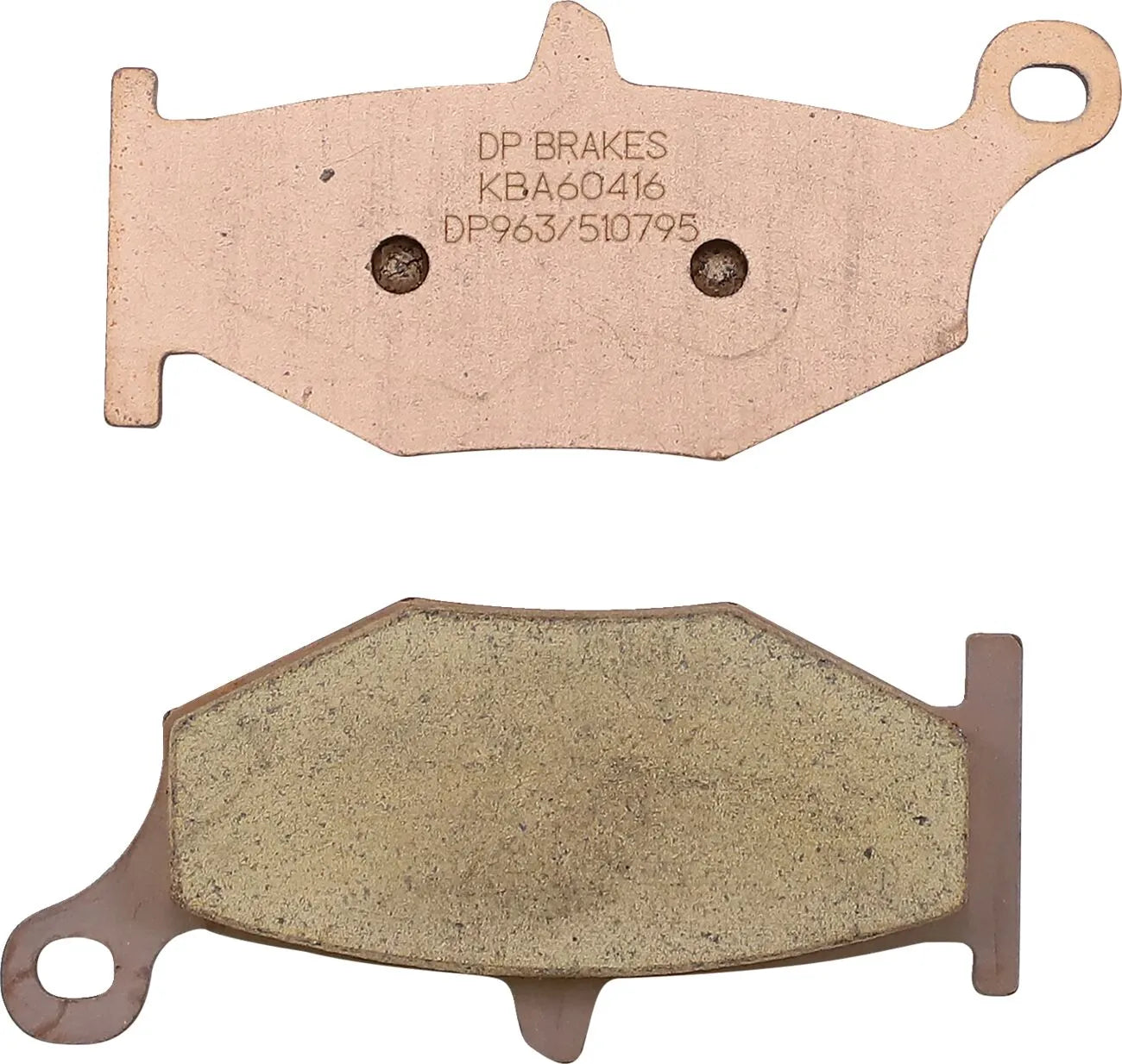 Dp Brakes Standard Sintrade Metall Bromsbelägg - Bak