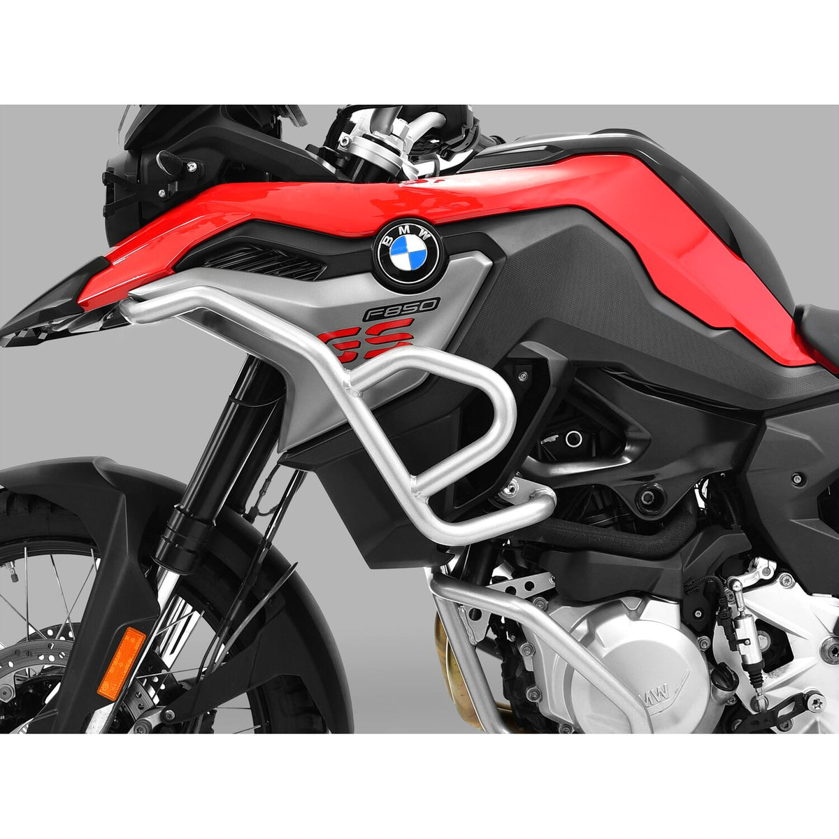 Zieger fairing crash bar silver