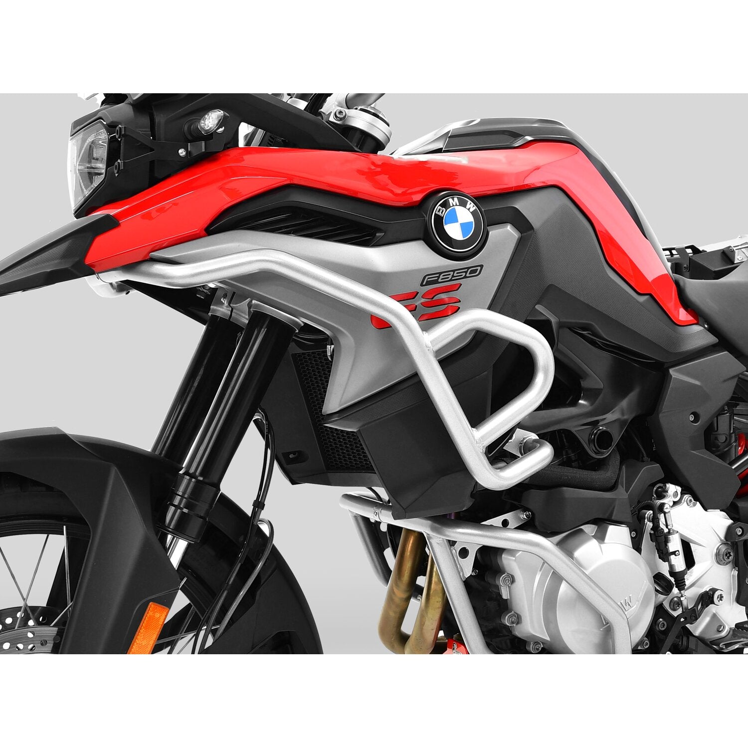 Zieger fairing crash bar silver