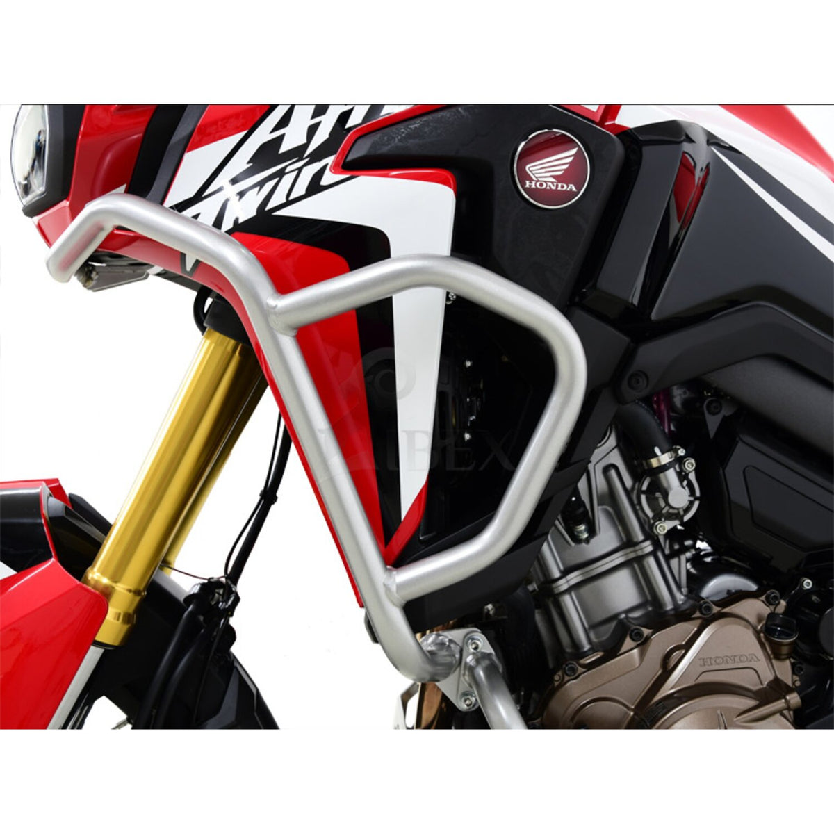 Zieger fairing crash bar silver