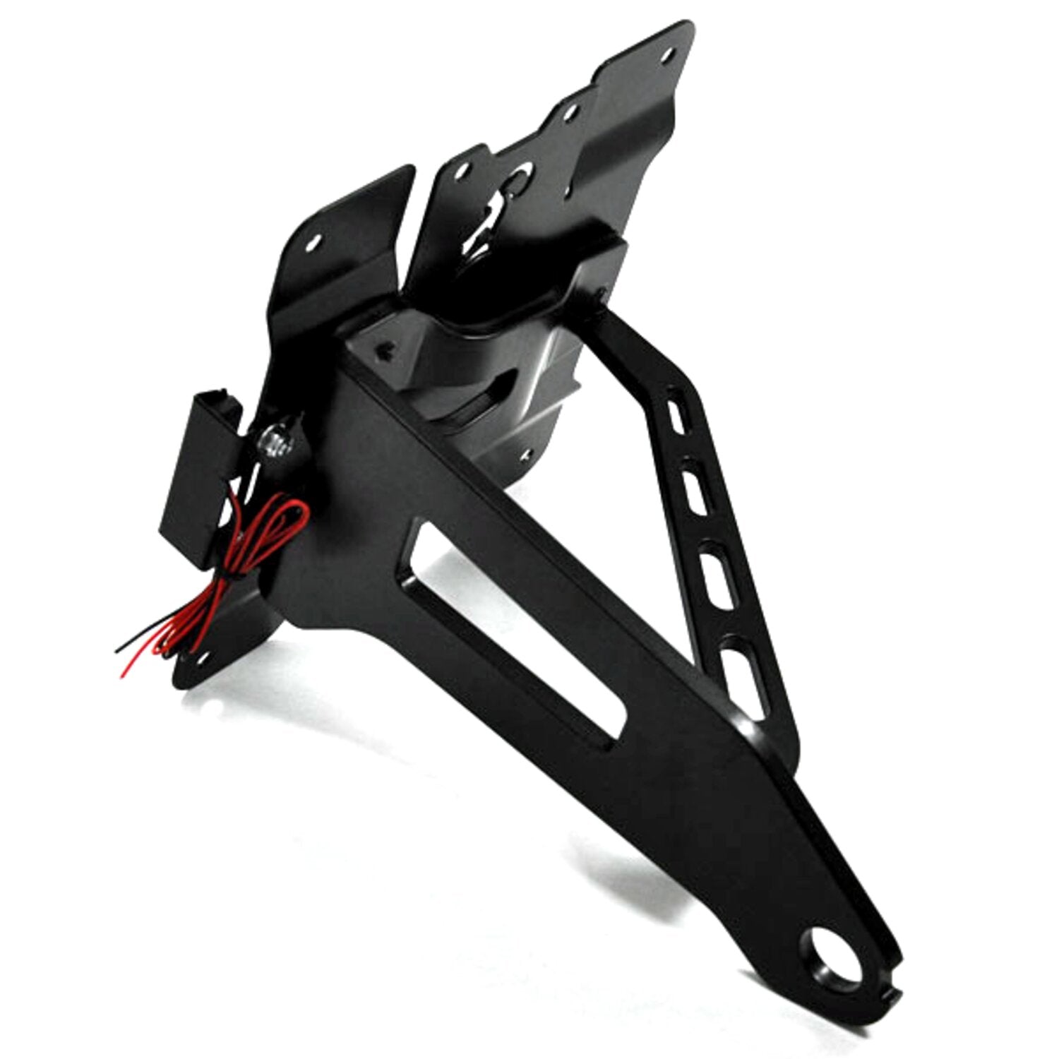 Zieger side mount license plate bracket kit - Black