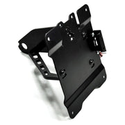 Zieger side mount license plate bracket kit - Black