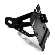 Zieger side mount license plate bracket kit - Black