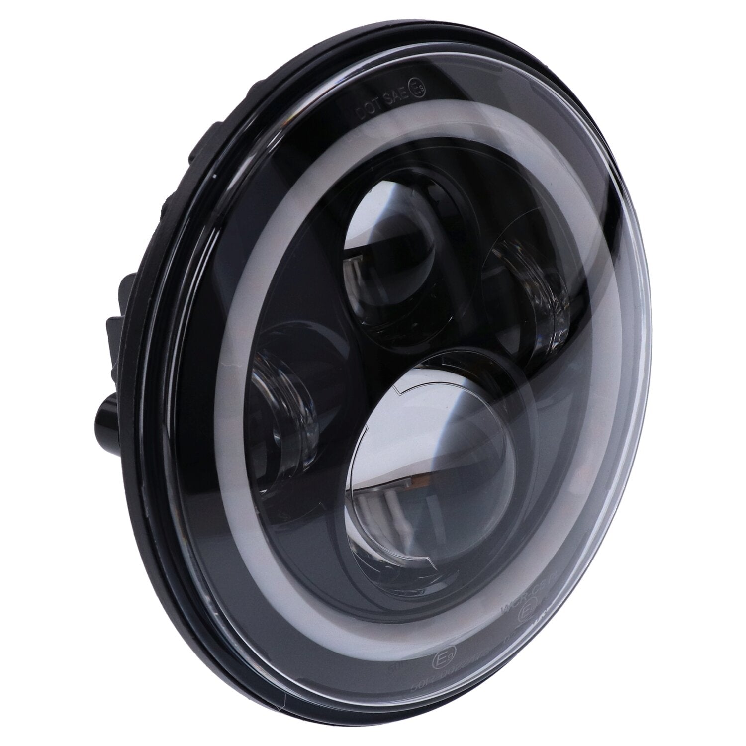 MCS Bright 7" LED headlamp - Black