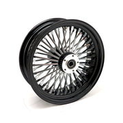 MCS radial 48 fat spoke rear wheel 5.50 x 16 black