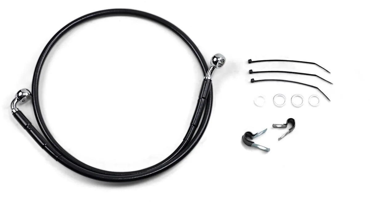 Drag Specialties Stainless Steel Brake Line Kit