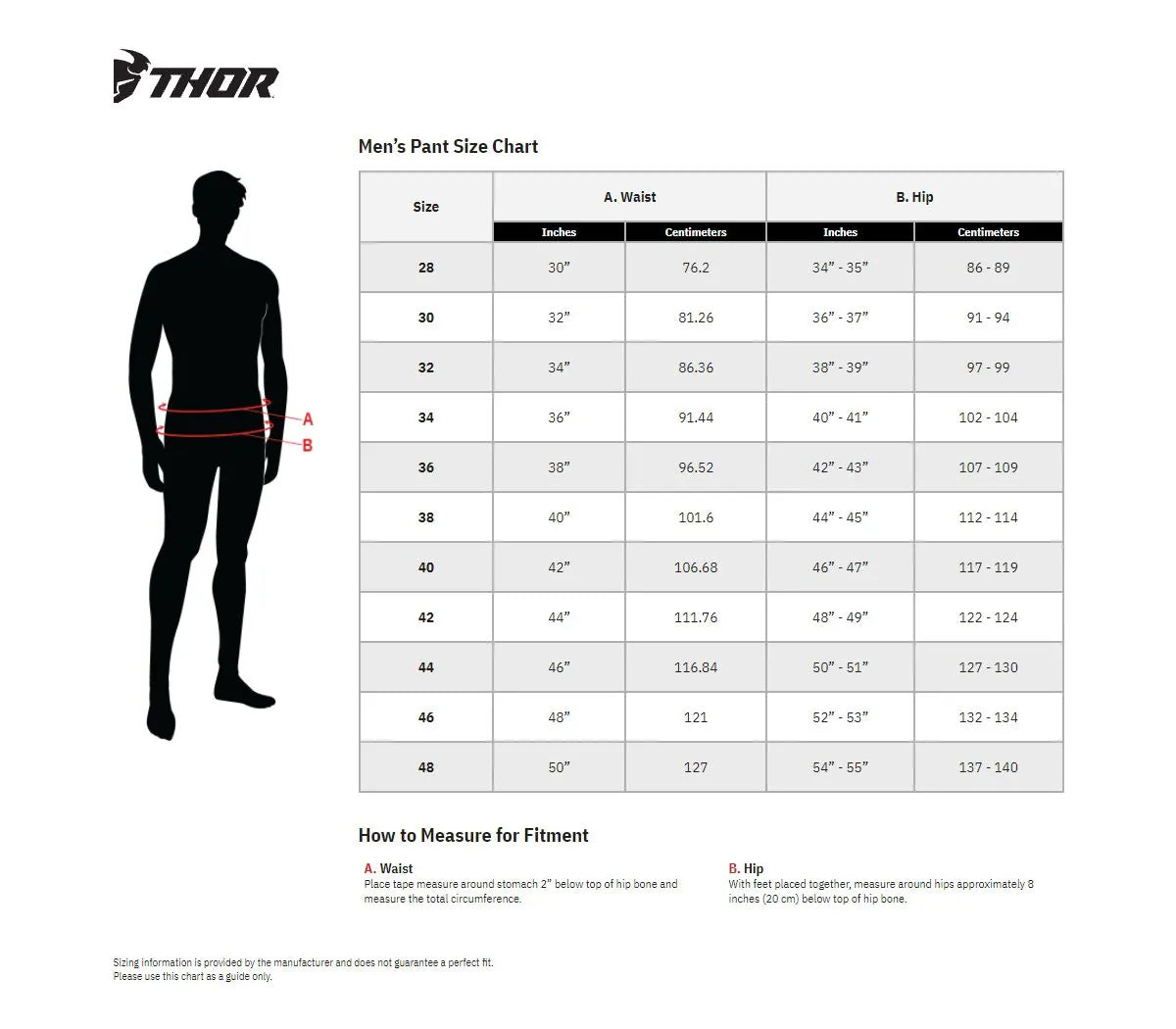 Thor Youth Comp XP Pant Black