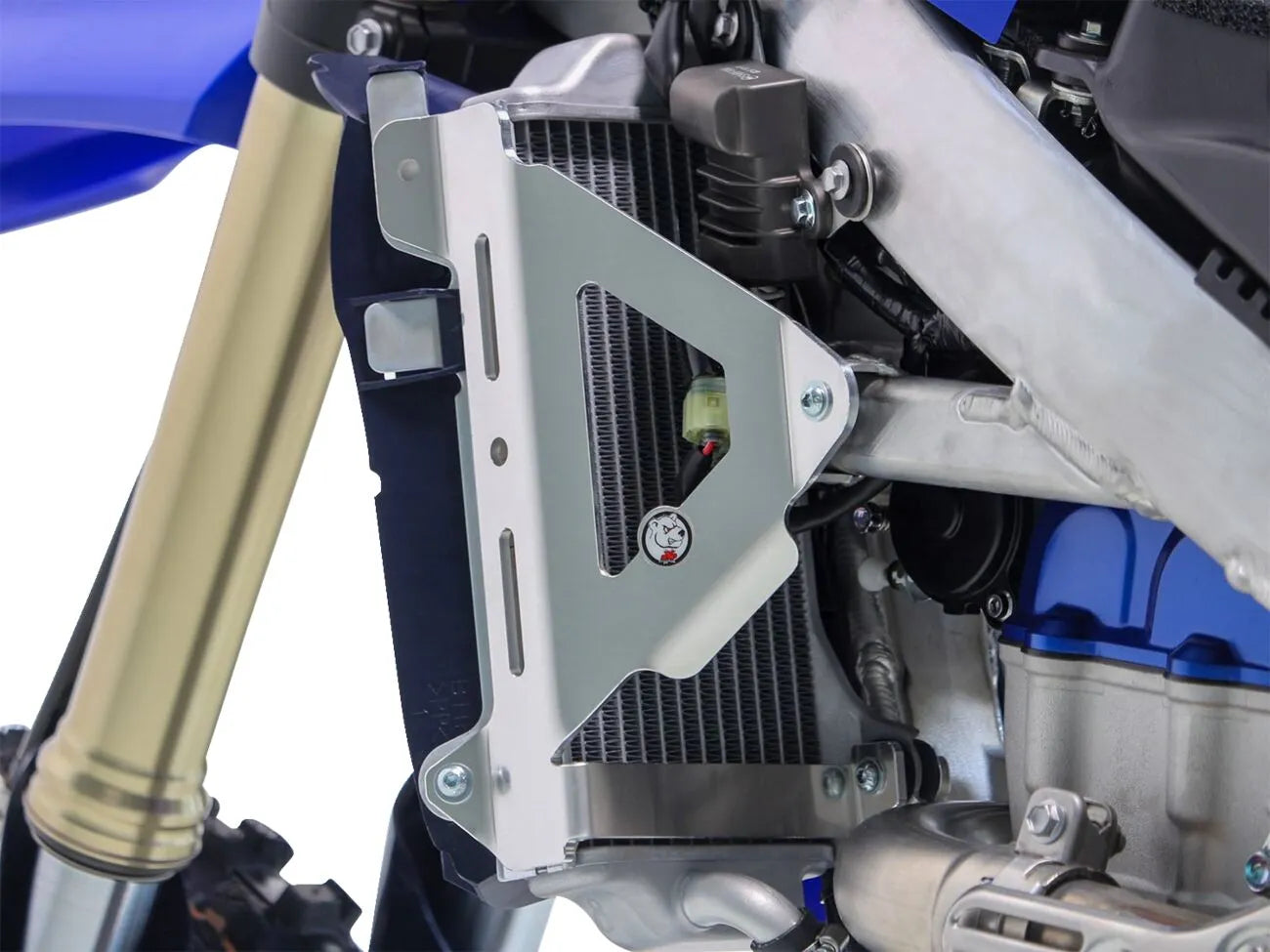 Axp Racing Radiator Guard Kit Aluminum Silver