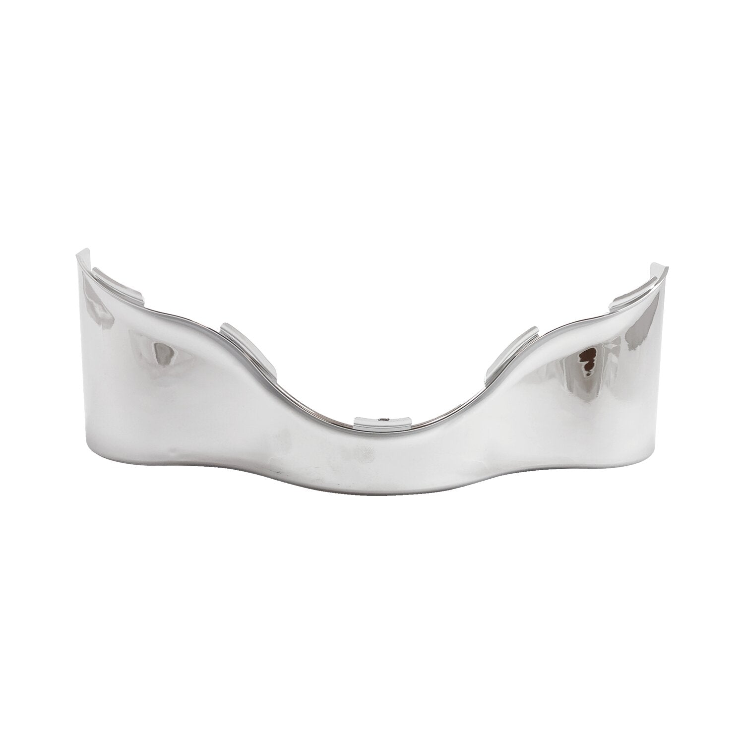 MCS Lower outer batwing fairing trim skirt - Chrome